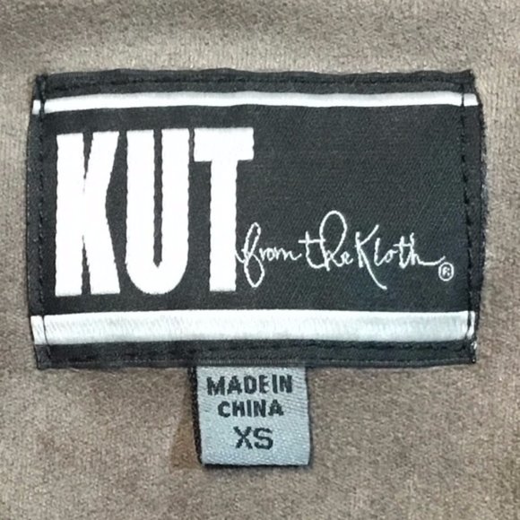 Kut From The Kloth Faux Suede Cardigan Jacket - Picture 6 of 8